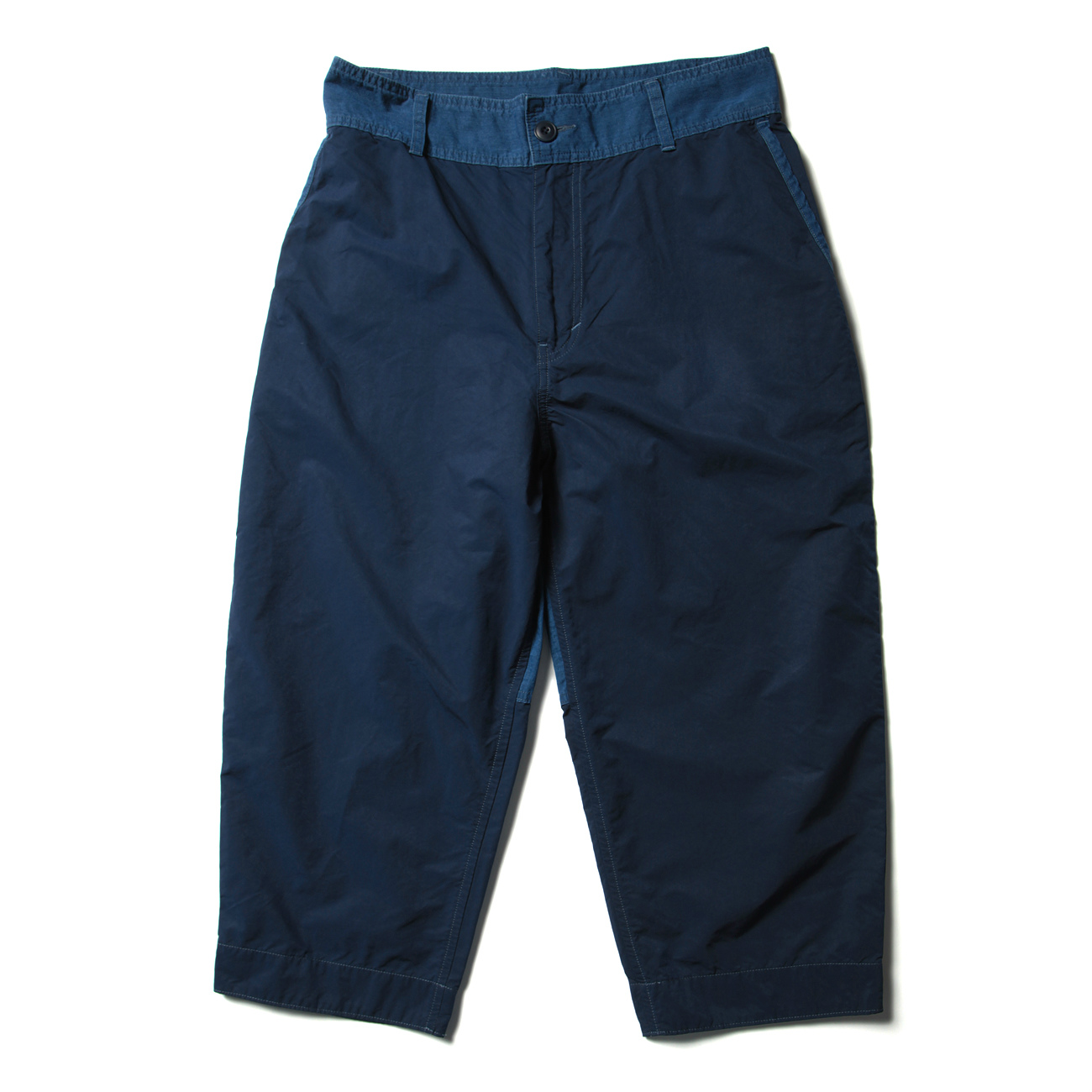 WEATHER WIDE PANTS - Navy