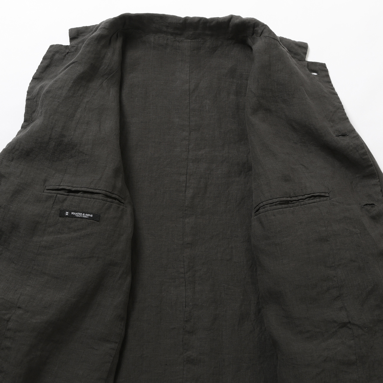 MAATEE&SONS / マーティーアンドサンズ | ドS LINEN GARMENT DYED 無双