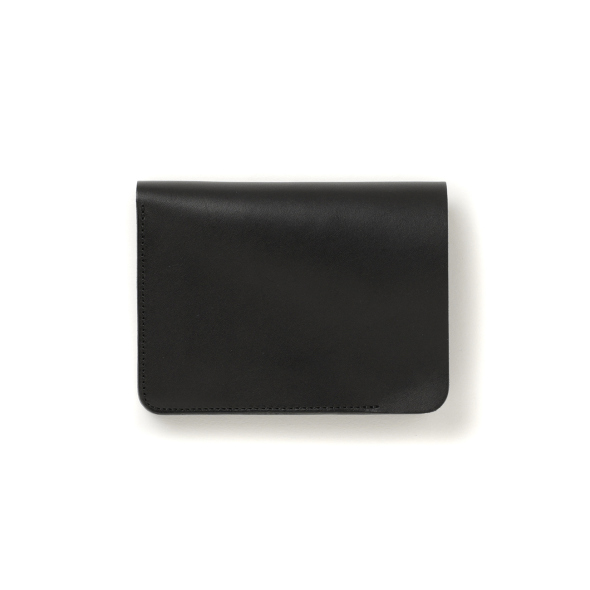forme / フォルメ | Post wallet / 表革 Baby calf#Black 内装革 Baby