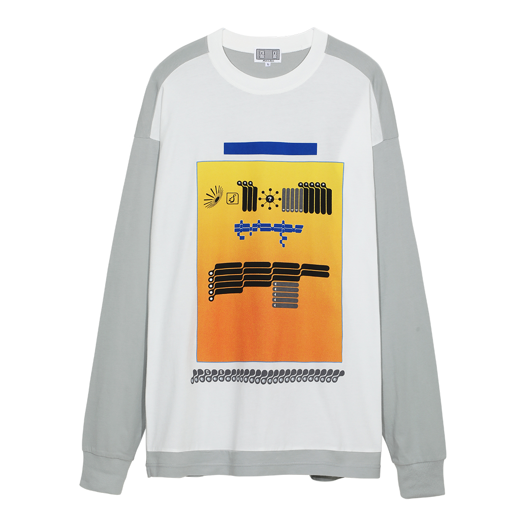 C.E / シーイー | AS PCOMP2 LONG SLEEVE T - Grey | 通販 - 正規取扱