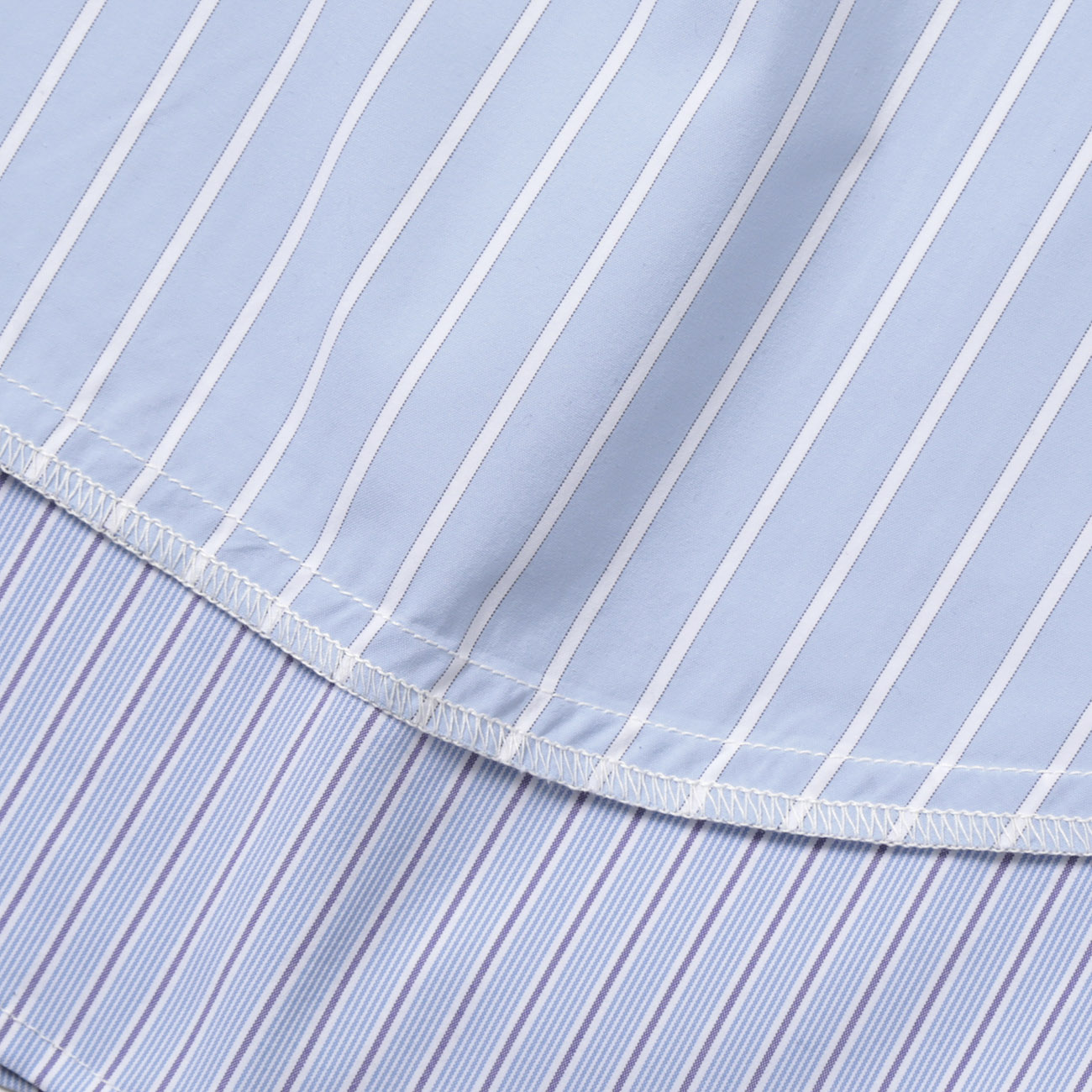 N.HOOLYWOOD / エヌハリウッド | 2231-SH25-013-peg SHIRT - Bl Stripe