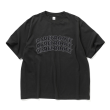 blurhmsROOTSTOCK / ブラームスルーツストック | RAREGROOVE Print Tee WIDE - Ink Black×Black-PT