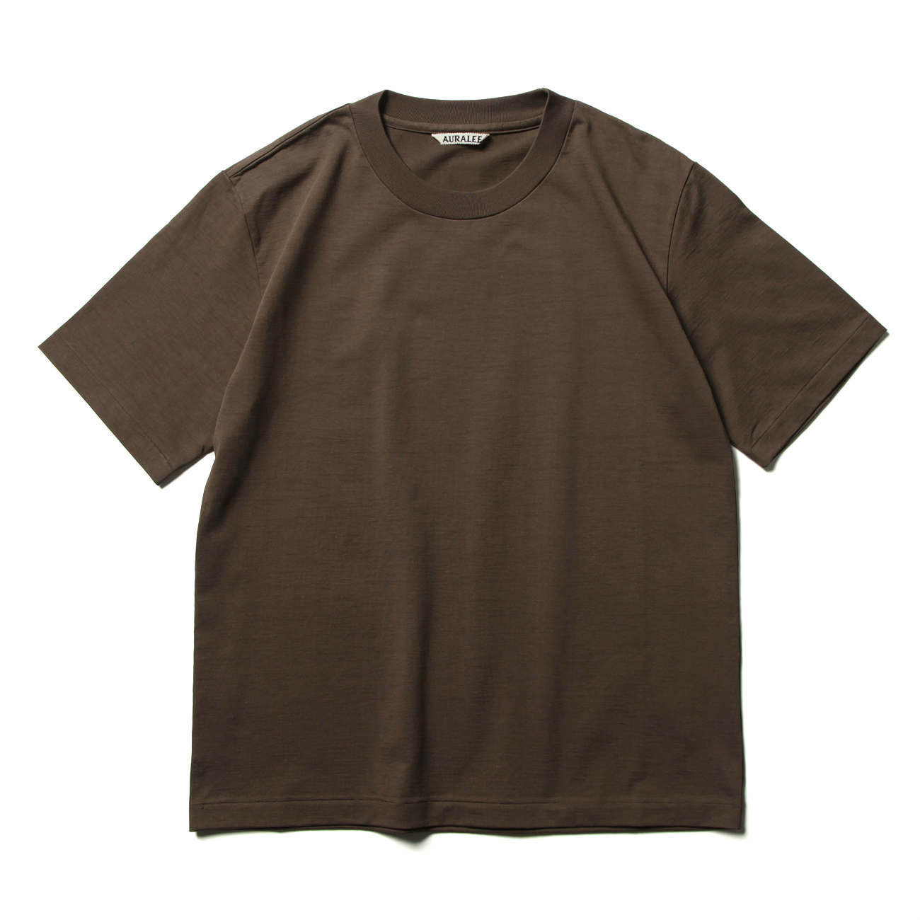 ORGANIC COTTON COMPACT JERSEY TEE (レディース) - Dark Brown