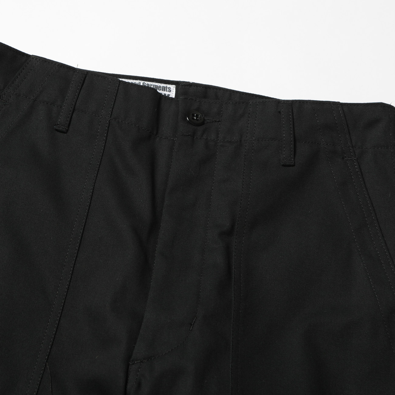 EngineeredGarments WORKADAY ファティーグパンツ 黒 ENGINEERED GARMENTS WORKADAY『Fatigue Pant-Cotton Reversed