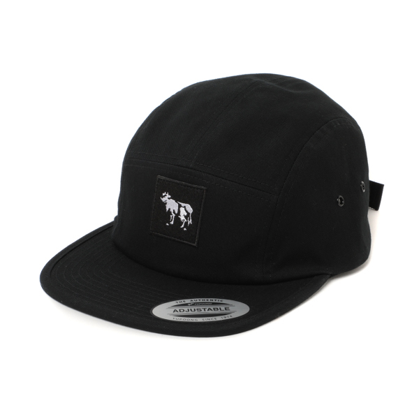 牛さん帽子 COW BOOKS / カウブックス | Jet Cap 牛ロゴ - Black × Black | 通販