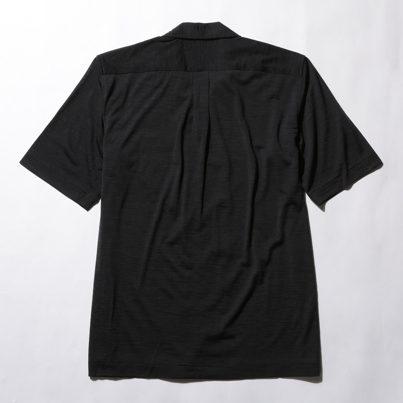 COMOLI コモリ 半袖 シャツ ブラック SIZE2 04181848_5ad71471d1148.jpg