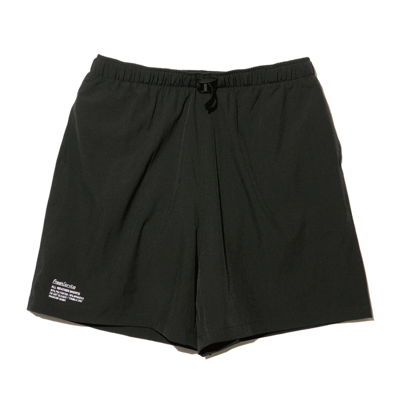 FreshService / フレッシュサービス | ALL WEATHER SHORTS - Black