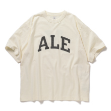 blurhmsROOTSTOCK / ブラームスルーツストック | ALE-Y 88/12 Print Tee WIDE - Ivory