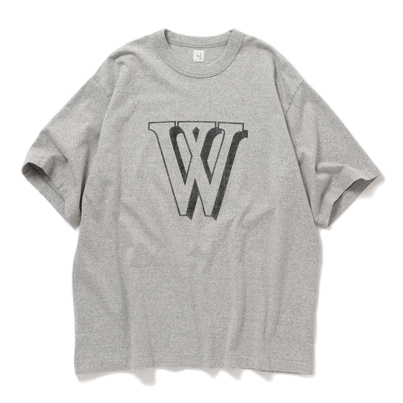 blurhmsROOTSTOCK (ブラームス ルーツストック) COAL Print Tee
