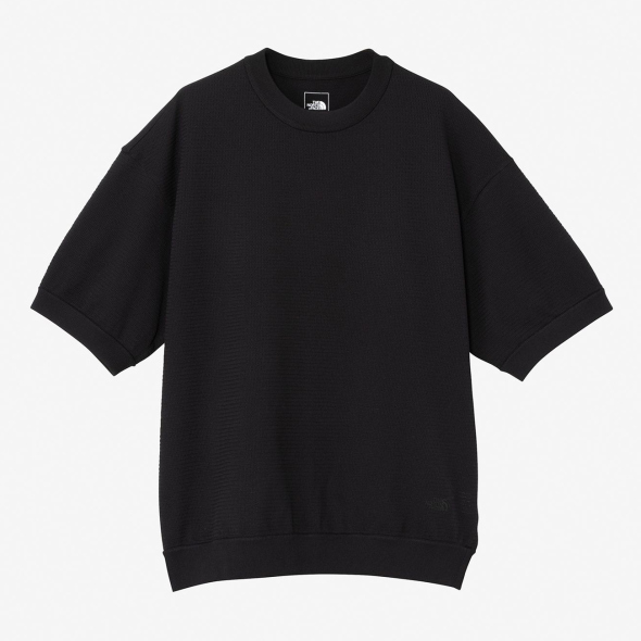THE NORTH FACE / ザ ノース フェイス | S/S Ripple Knit Crew - K
