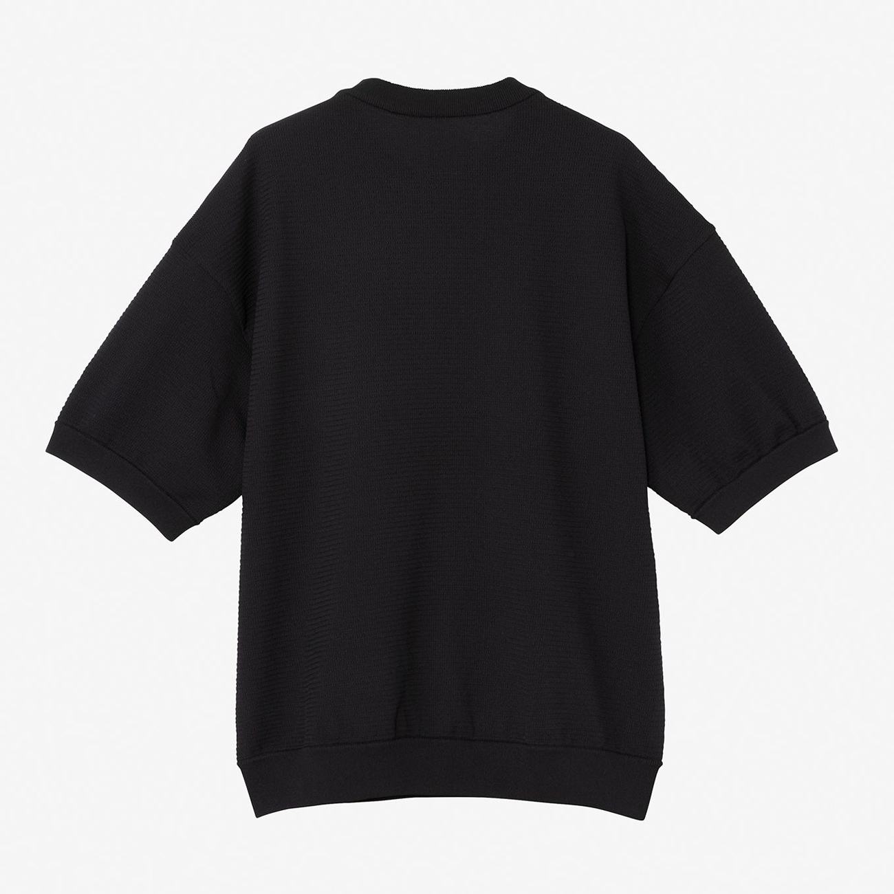 THE NORTH FACE / ザ ノース フェイス | S/S Ripple Knit Crew - K