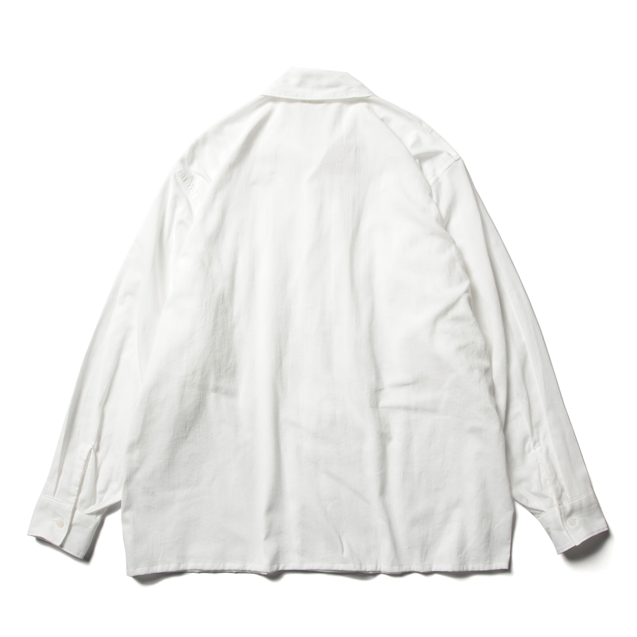 COMOLI / コモリ | 空紡オックス C.P.Oシャツ - White | 通販