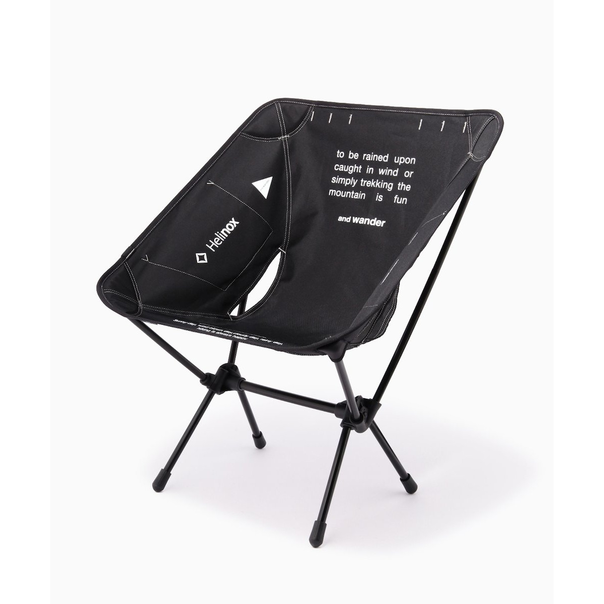 and wander / アンドワンダー | Helinox × and wander folding chair