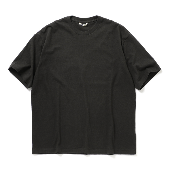 オーラリー オーガニック コットン コンパクト ジャージー Tシャツ AURALEE - オーラリー オーガニック コットン コンパクト ジャージー T