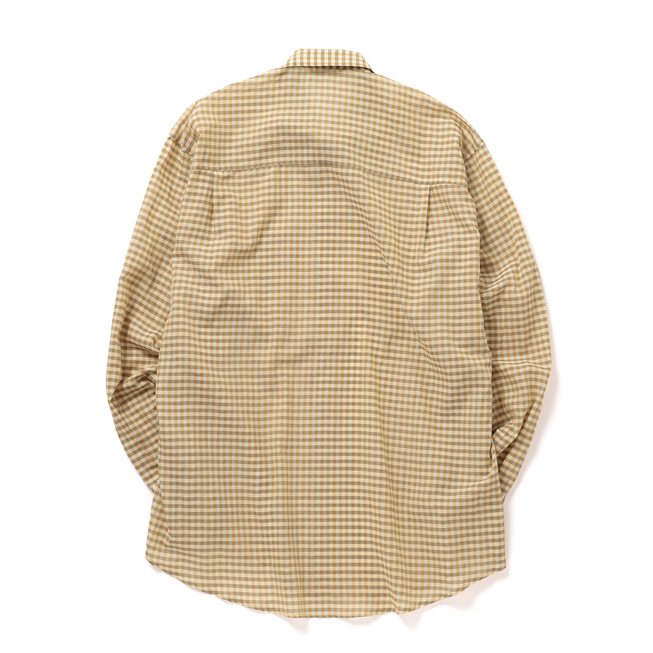 AURALEE / オーラリー | AIRY LIGHT COTTON CHECK BIG SHIRT (メンズ