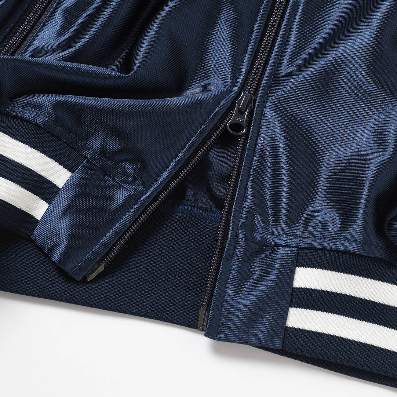 Needles / ニードルズ | Track Jacket - Tricot Sateen - Navy | 通販