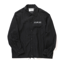 ....... RESEARCH | F.M. Coach Shirt - Black