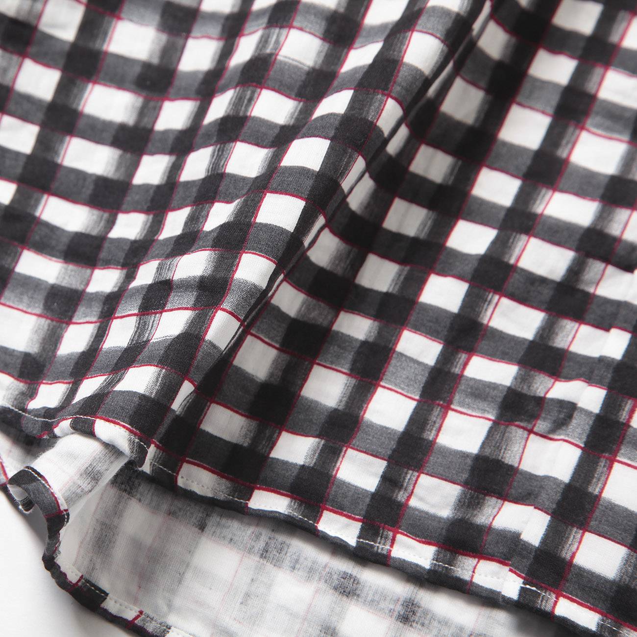 Porter Classic / ポータークラシック | ROLL UP 水彩 GINGHAM SHIRT