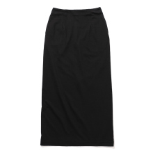 AURALEE / オーラリー | COTTON SLUB RAYON PLAITING SKIRT (レディース) - Black