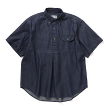 ENGINEERED GARMENTS / エンジニアドガーメンツ | EG Workaday - Popover Shirt - 4.5oz Denim Shirting - Indigo