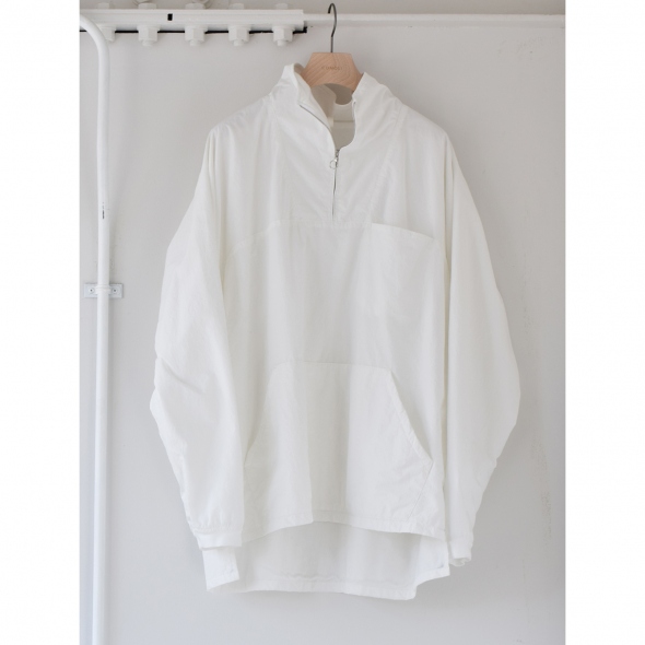 COMOLI / コモリ | 製品染ナイロン アノラック - White | 通販 - 正規