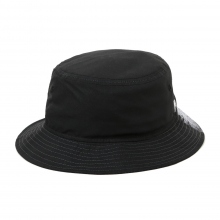 Yohji Yamamoto POUR HOMME / ヨウジ ヤマモト | HZ-H89-973-1 New Era WHITE DHALIA MOTIF BUCKET-01 HAT - Black