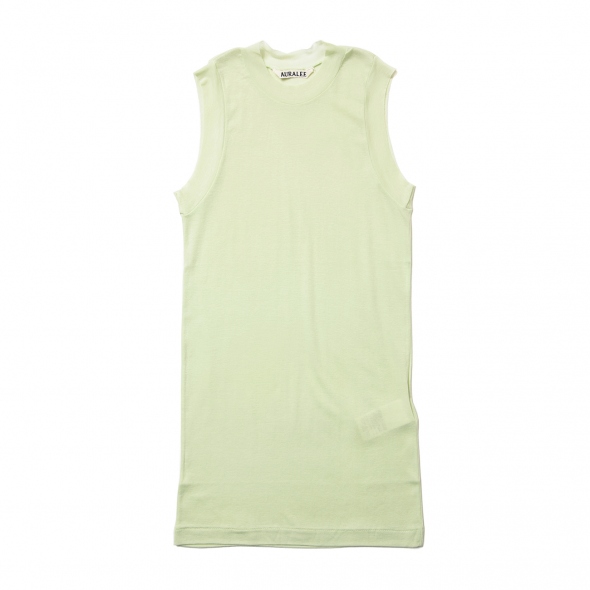 AURALEE / オーラリー | GIZA SUPER HIGH GAUGE SHEER RIB TANK (レディース) - Light  Green | 通販 - 正規取扱店 | COLLECT STORE / コレクトストア