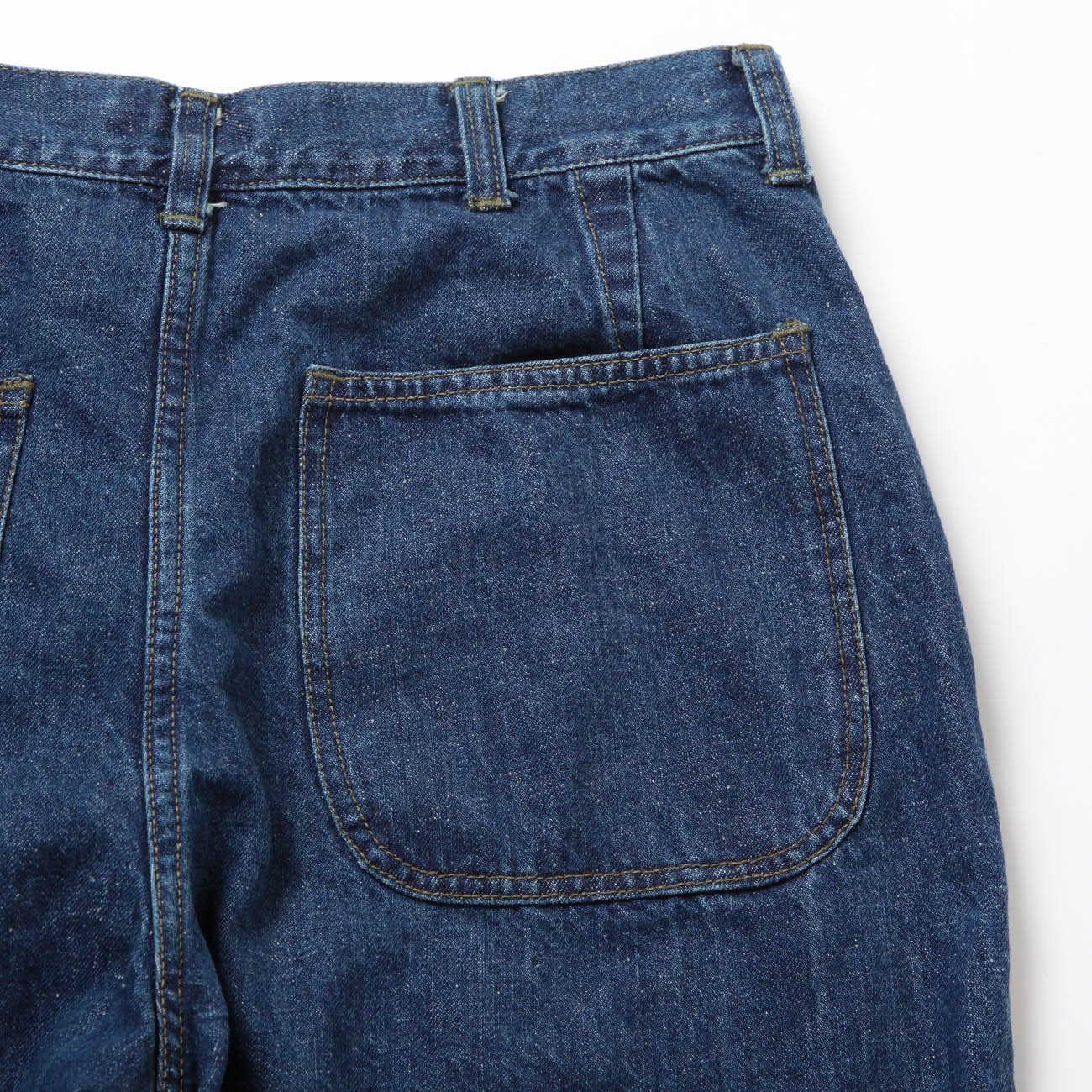 INTERIM / インテリム | VINTAGE WASHED NEP DENIM 40s US NAVY M-44