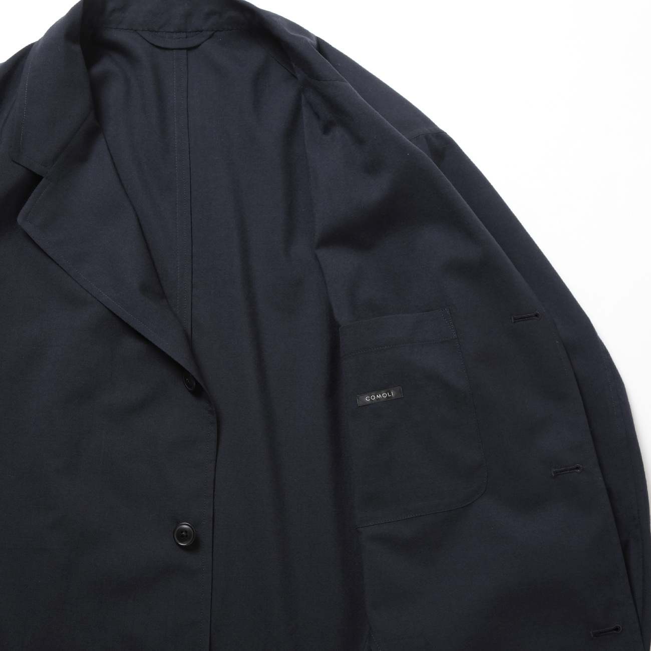 COMOLI / コモリ | ウール ジャケット - Navy | 通販 - 正規取扱店