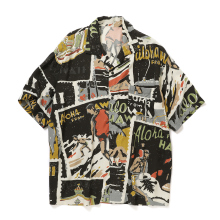 Porter Classic / ポータークラシック | HAWAIIAN OUTDOOR ALOHA SHIRT - Black