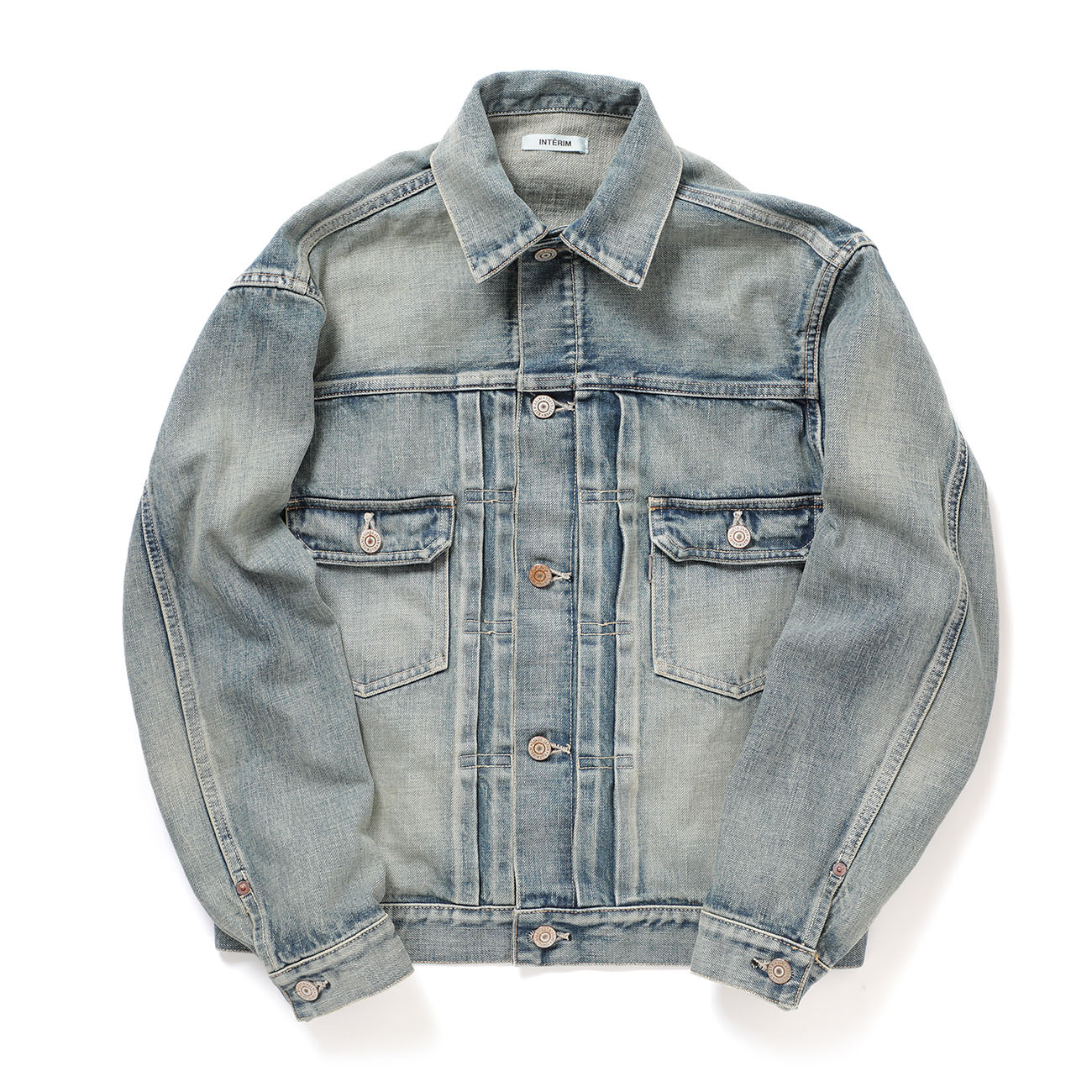 INTERIM / インテリム | SHABBY VINTAGE 2ND SHUTTLE DENIM SIDE PANEL