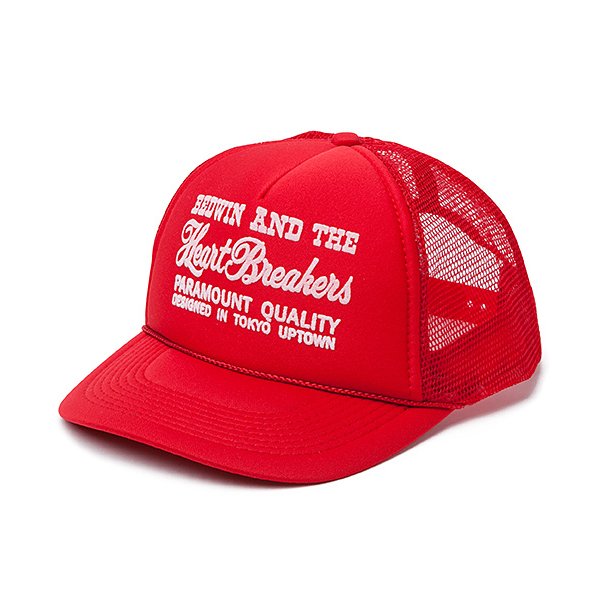 BEDWIN / ベドウィン | TRUCKER CAP 「ADRIAN」 - Red | 通販 - 正規