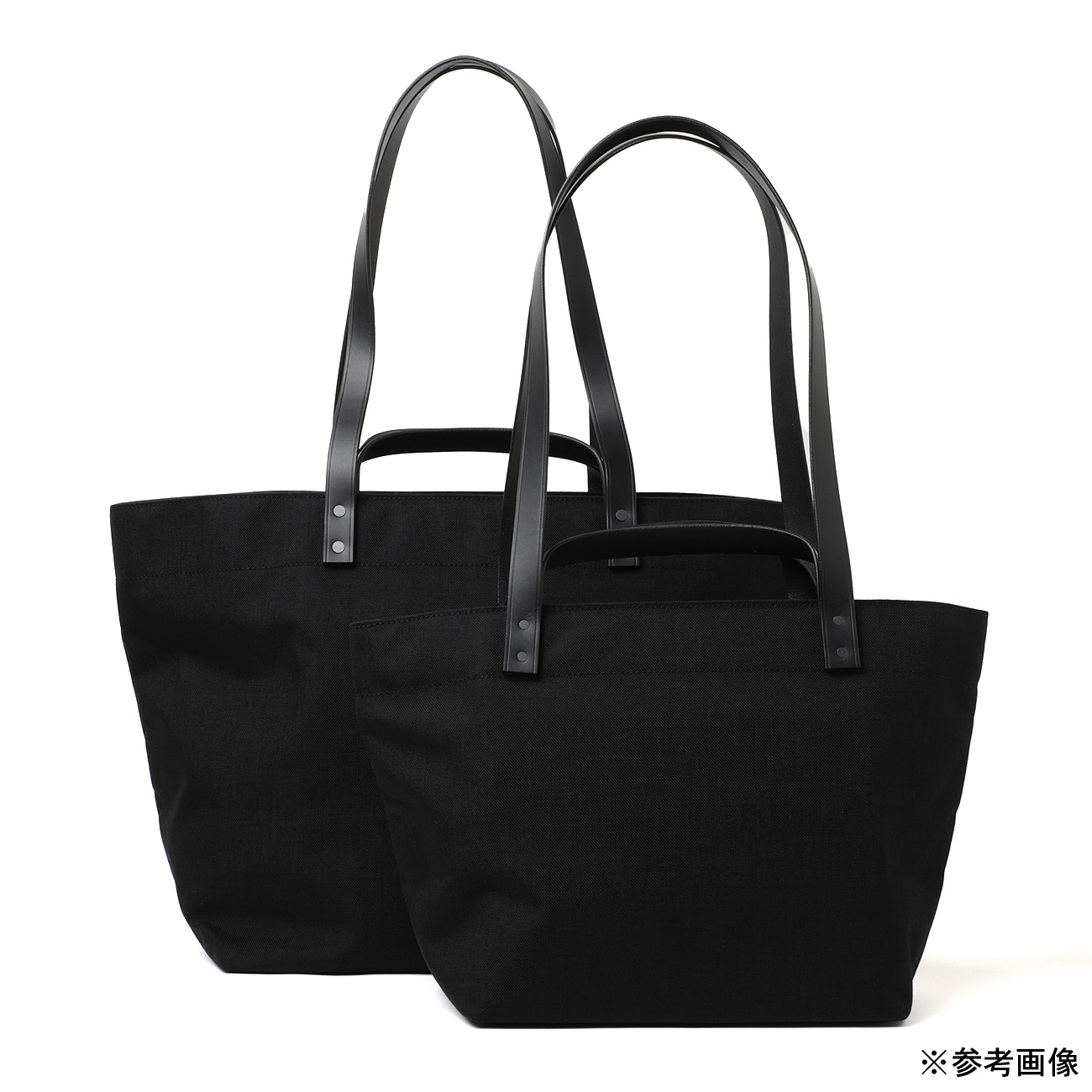 Aeta / アエタ | NY25 Double handle TOTE : M - Black | 通販