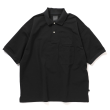 DAIWA PIER39 / ダイワピア39 | TECH POLO SHIRT W/POCKET S/S - Black