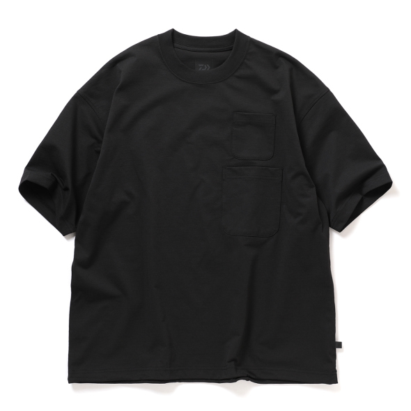 DAIWA PIER39 / ダイワピア39 | TECH W/POCKET CREW TEE - Black