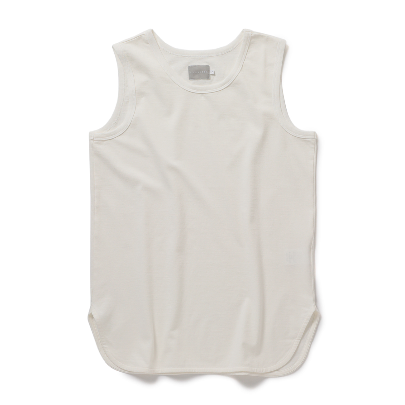 CURLY / カーリー | BASIC COTTON TANK TOP - White | 通販 - 正規取扱