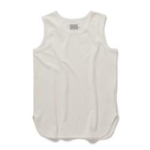 CURLY / カーリー | BASIC COTTON TANK TOP - White