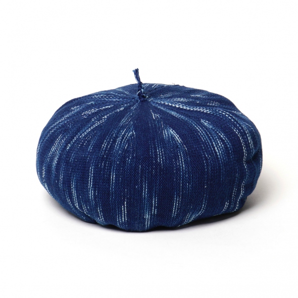 Porter Classic / ポータークラシック | KASURI KNIT BERET - Indigo