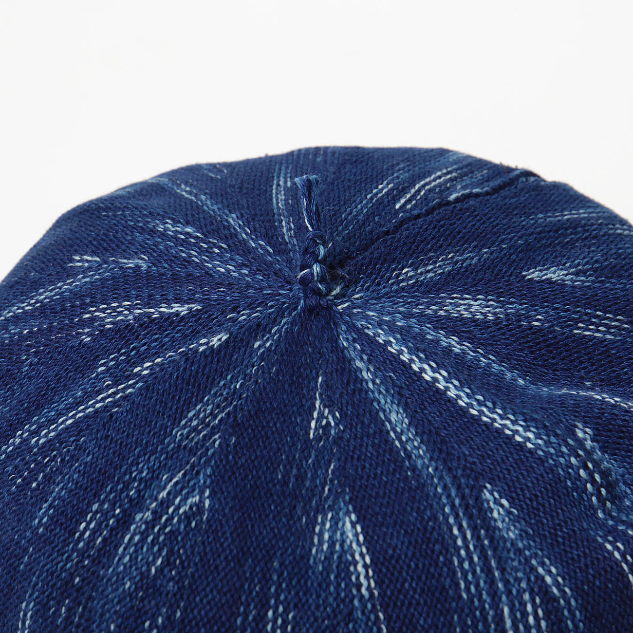 Porter Classic / ポータークラシック | KASURI KNIT BERET - Indigo