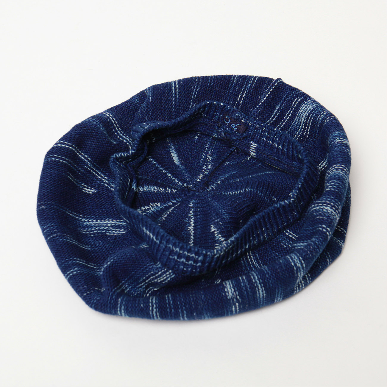 Porter Classic / ポータークラシック | KASURI KNIT BERET - Indigo