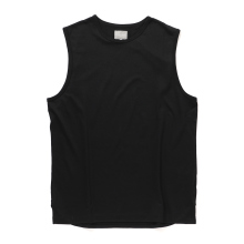 CURLY / カーリー | MOIST BRIGHT SLEEVELESS TEE - Black
