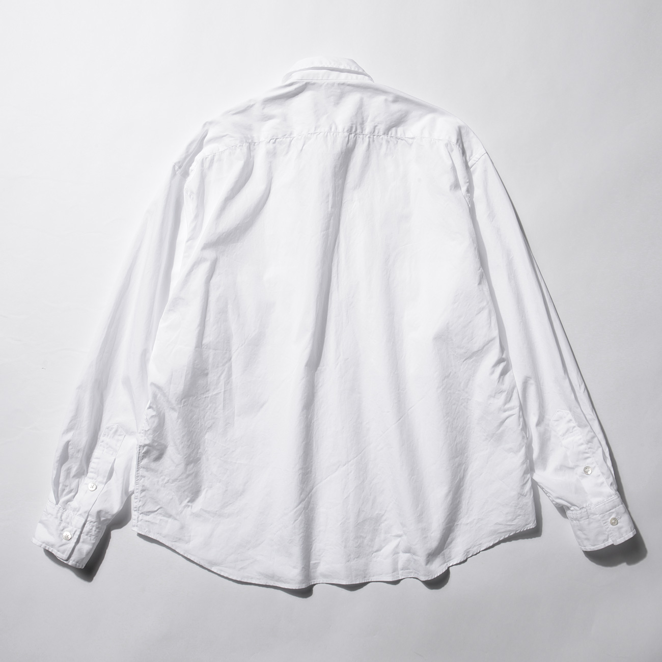 Porter Classic / ポータークラシック | ROLL UP SHIRT - White