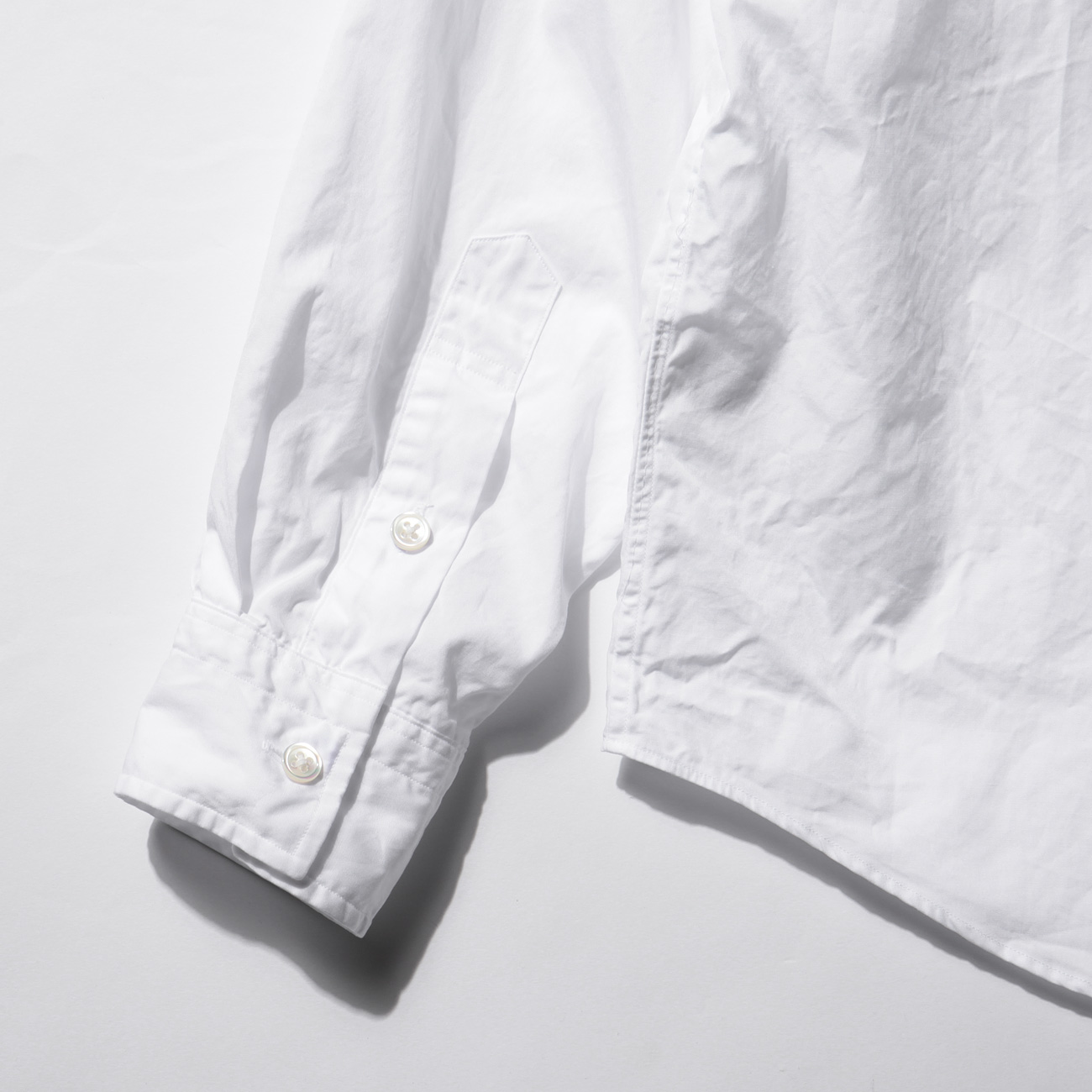 Porter Classic / ポータークラシック | ROLL UP SHIRT - White