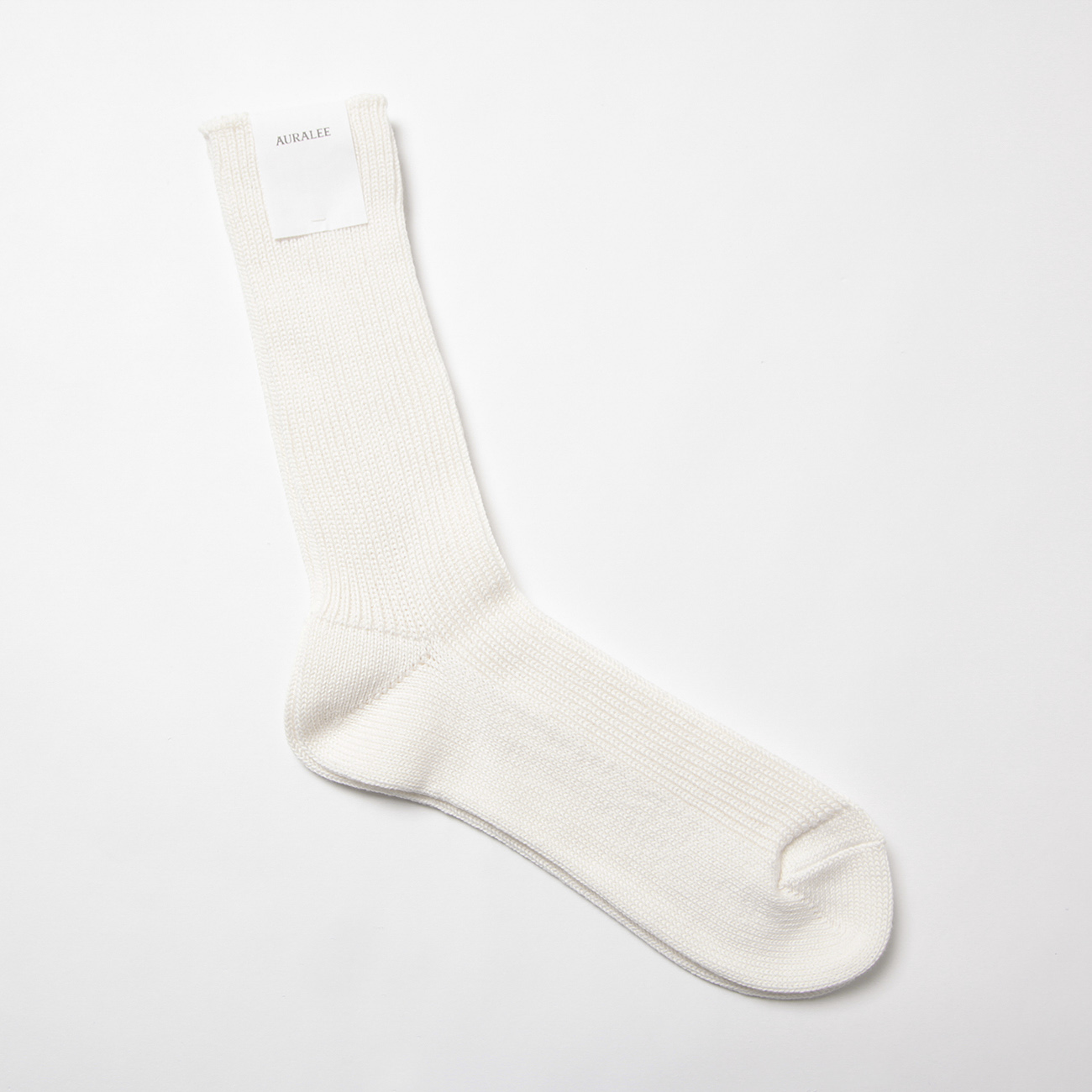 AURALEE / オーラリー | COTTON CASHMERE LOW GAUGE SOCKS (メンズ 