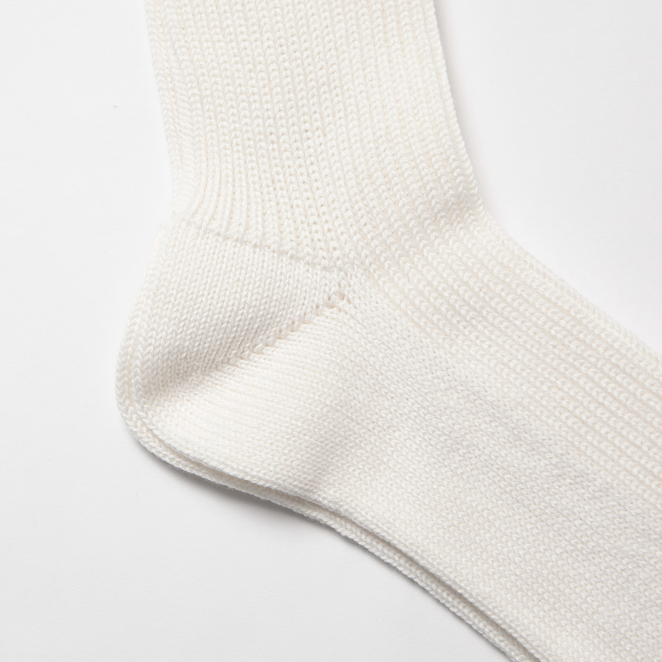 AURALEE / オーラリー | COTTON CASHMERE LOW GAUGE SOCKS (メンズ