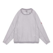 C.E / シーイー | OVERDYE RAGLAN GAUZE LONG SLEEVE - Grey