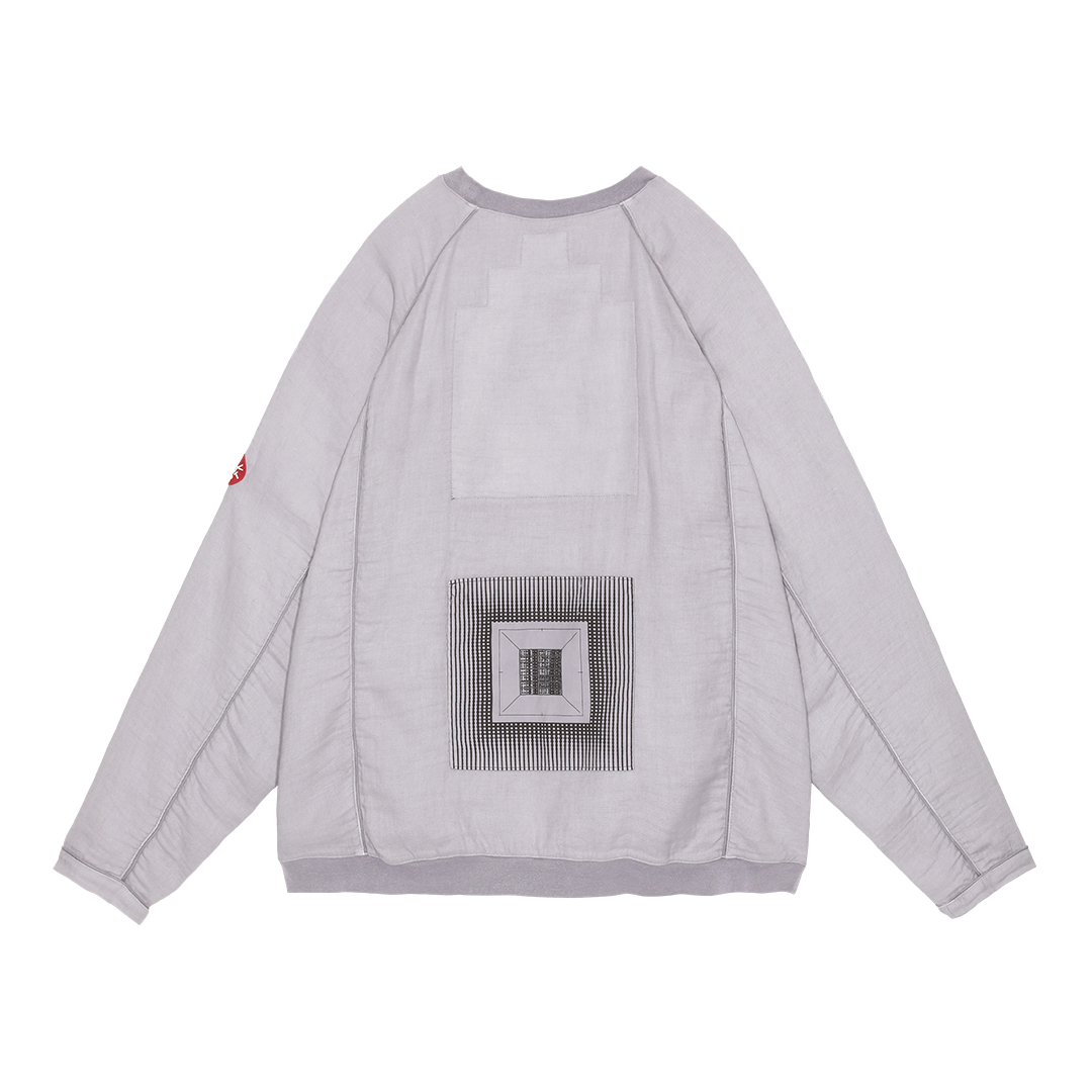 C.E / シーイー | OVERDYE RAGLAN GAUZE LONG SLEEVE - Grey | 通販