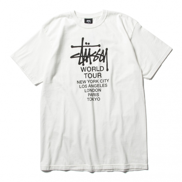 STUSSY / ステューシー | Tour Pig Dyed Tee - Natural | 通販 - 正規