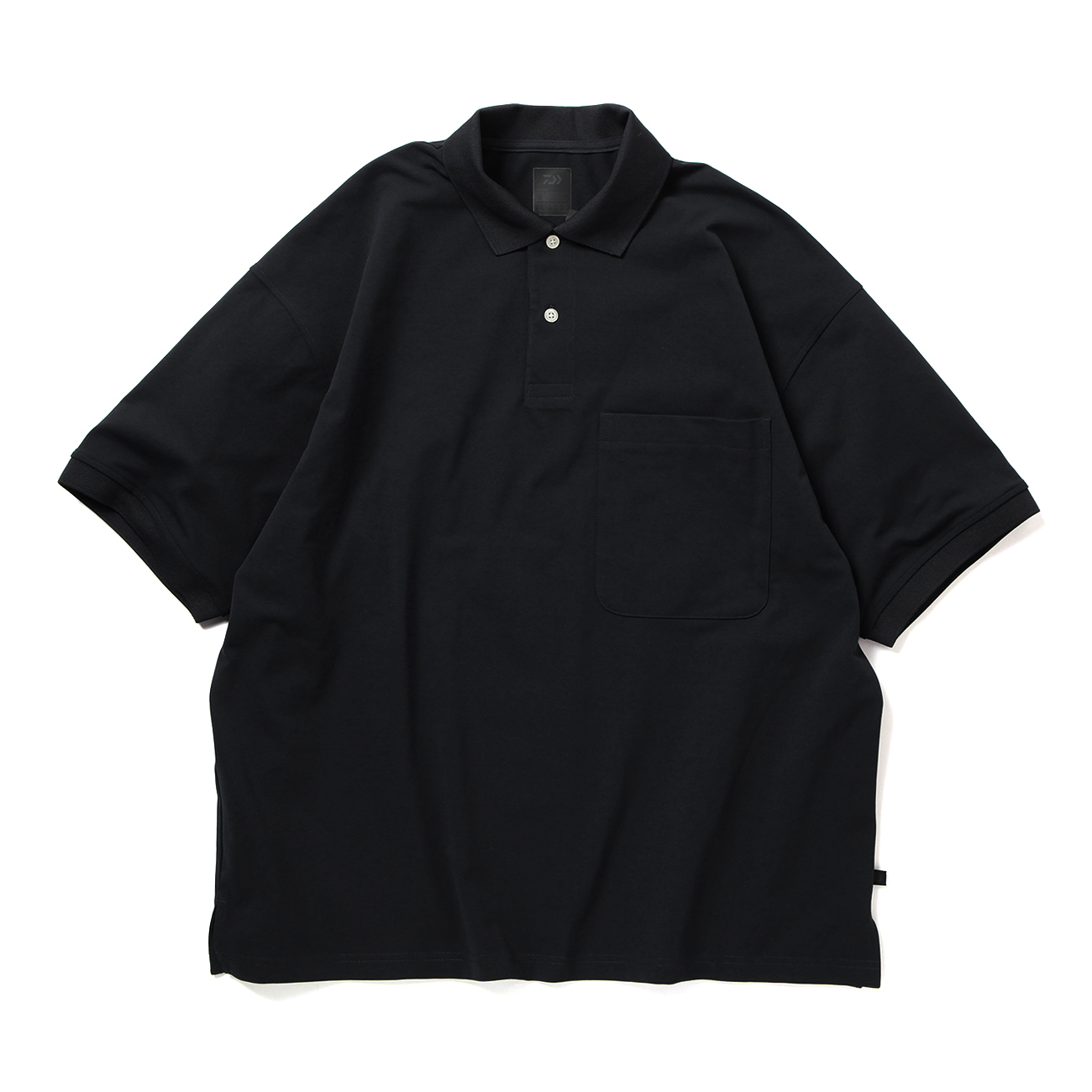 TECH POLO SHIRTS S/S - Black