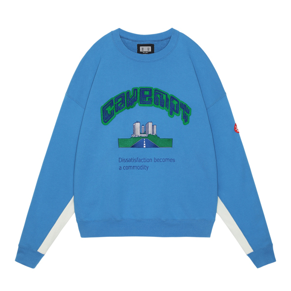 C.E / シーイー | DISSATISFACTION CREW NECK - Blue | 通販